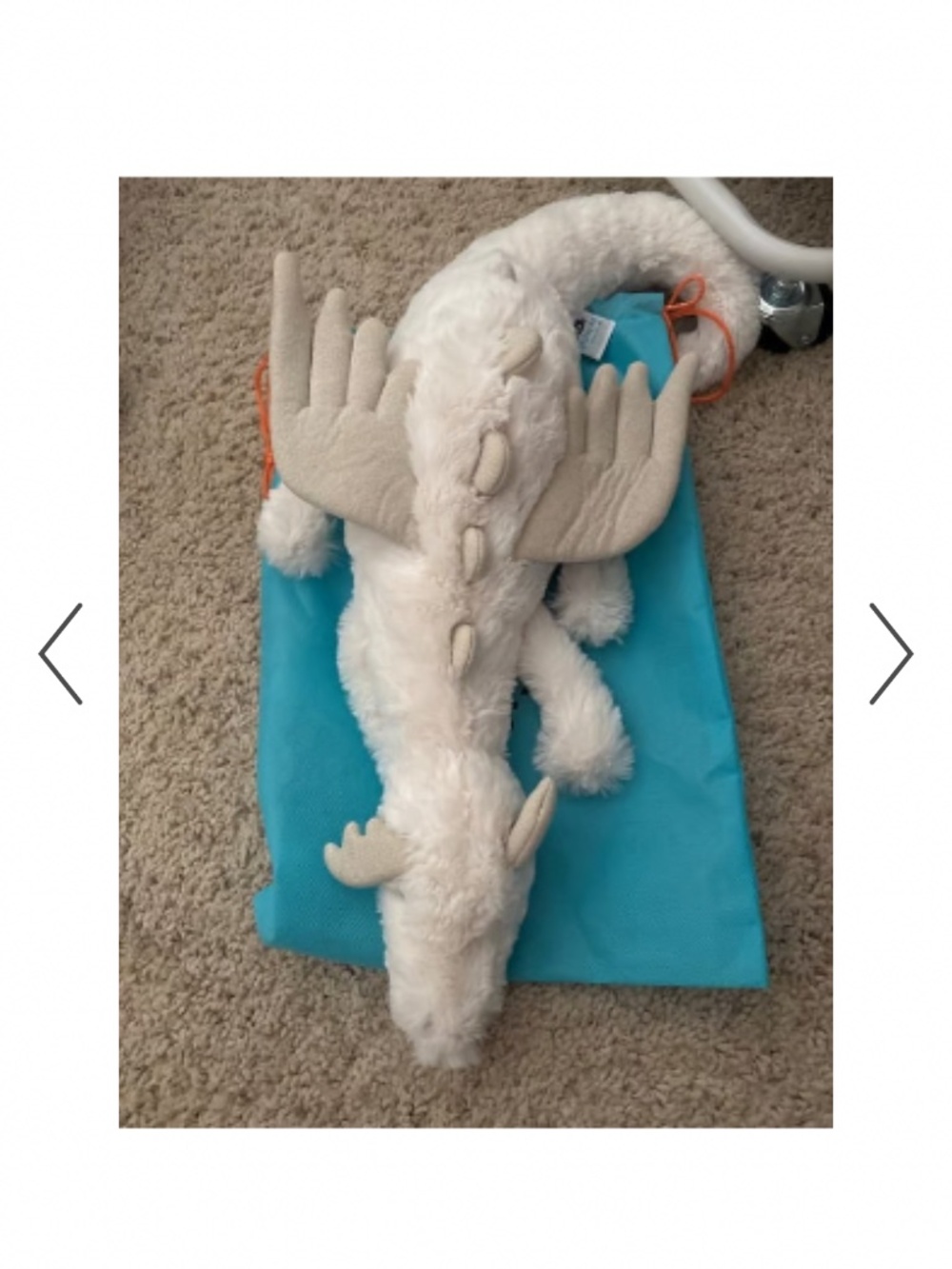 Snow dragon jelly cat